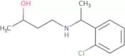 4-{[1-(2-Chlorophenyl)ethyl]amino}butan-2-ol