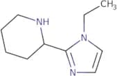 2-(1-Ethyl-1H-imidazol-2-yl)piperidine