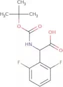 2-{[(tert-Butoxy)carbonyl]amino}-2-(2,6-difluorophenyl)acetic acid
