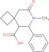 rac-(5R,6R)-7-Methyl-8-oxo-6-phenyl-7-azaspiro[3.5]nonane-5-carboxylic acid
