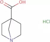 1-Azabicyclo[2.2.1]heptane-4-carboxylic acid hydrochloride