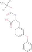 2-{[(tert-Butoxy)carbonyl]amino}-3-(3-phenoxyphenyl)propanoic acid