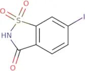 6-Iodo-1,2-benzisothiazol-3-(2H)-one 1,1-dioxide