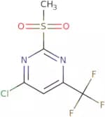 4-Chloro-2-methanesulfonyl-6-(trifluoromethyl)pyrimidine
