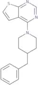 4-Benzyl-1-{thieno[2,3-d]pyrimidin-4-yl}piperidine