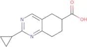 2-Cyclopropyl-5,6,7,8-tetrahydroquinazoline-6-carboxylic acid
