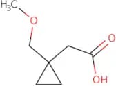 2-[1-(Methoxymethyl)cyclopropyl]acetic acid