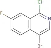 4-Bromo-1-chloro-7-fluoroisoquinoline