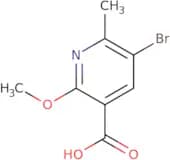 5-Bromo-2-methoxy-6-methylpyridine-3-carboxylic acid