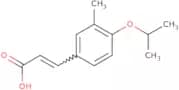 (2E)-3-[3-Methyl-4-(propan-2-yloxy)phenyl]prop-2-enoic acid
