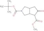 2-tert-Butyl 4-methyl 5-oxo-octahydrocyclopenta[C]pyrrole-2,4-dicarboxylate