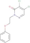 4,5-Dichloro-2-(2-phenoxyethyl)-2,3-dihydropyridazin-3-one