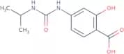 2-Hydroxy-4-{[(propan-2-yl)carbamoyl]amino}benzoic acid