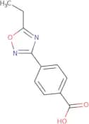 4-(5-Ethyl-1,2,4-oxadiazol-3-yl)benzoic acid