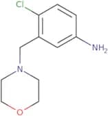 4-Chloro-3-[(morpholin-4-yl)methyl]aniline