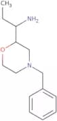 1-(4-Benzylmorpholin-2-yl)propan-1-amine