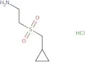 2-Cyclopropylmethanesulfonylethan-1-amine hydrochloride