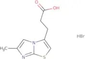 3-{6-Methylimidazo[2,1-b][1,3]thiazol-3-yl}propanoic acid hydrobromide