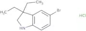 5-Bromo-3,3-diethyl-2,3-dihydro-1H-indole hydrochloride