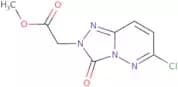 Methyl 2-{6-chloro-3-oxo-2H,3H-[1,2,4]triazolo[4,3-b]pyridazin-2-yl}acetate
