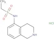 N-(1,2,3,4-Tetrahydroisoquinolin-5-yl)ethane-1-sulfonamide hydrochloride