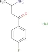 3-Amino-1-(4-fluorophenyl)butan-1-one hydrochloride