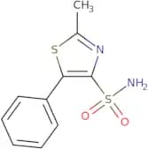 2-Methyl-5-phenyl-1,3-thiazole-4-sulfonamide