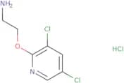 2-(2-Aminoethoxy)-3,5-dichloropyridine hydrochloride