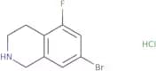 7-bromo-5-fluoro-1,2,3,4-tetrahydroisoquinoline hydrochloride