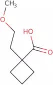 1-(2-Methoxyethyl)cyclobutane-1-carboxylic acid