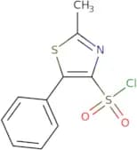 2-Methyl-5-phenyl-1,3-thiazole-4-sulfonyl chloride