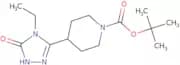 tert-Butyl 4-(4-ethyl-5-oxo-4,5-dihydro-1H-1,2,4-triazol-3-yl)piperidine-1-carboxylate