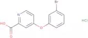 4-(3-Bromophenoxy)pyridine-2-carboxylic acid hydrochloride
