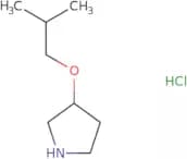 3-(2-Methylpropoxy)pyrrolidine hydrochloride