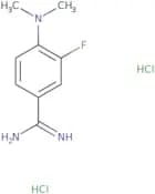 4-(Dimethylamino)-3-fluorobenzene-1-carboximidamide dihydrochloride
