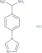 (1S)-1-[4-(1H-Imidazol-1-yl)phenyl]ethan-1-amine hydrochloride