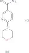 6-(Morpholin-4-yl)pyridine-3-carboximidamide dihydrochloride