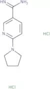 6-(Pyrrolidin-1-yl)pyridine-3-carboximidamide dihydrochloride