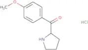 2-(4-Methoxybenzoyl)pyrrolidine hydrochloride