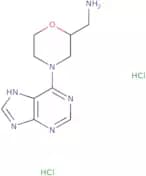 [4-(9H-Purin-6-yl)morpholin-2-yl]methanamine dihydrochloride