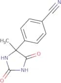 4-(4-Methyl-2,5-dioxoimidazolidin-4-yl)benzonitrile