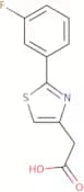 2-[2-(3-Fluorophenyl)-1,3-thiazol-4-yl]acetic acid