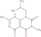 3,7-Dimethyl-1-(2-methylpropyl)-5-sulfanyl-1H,2H,3H,4H-[1,3]diazino[4,5-d]pyrimidine-2,4-dione