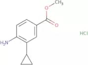 Methyl 4-amino-3-cyclopropylbenzoate hydrochloride