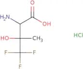 2-Amino-4,4,4-trifluoro-3-hydroxy-3-methylbutanoic acid hydrochloride