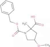 1-[(Benzyloxy)carbonyl]-4-methoxy-2-methylpyrrolidine-2-carboxylic acid