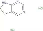 5H,6H,7H-Pyrrolo[2,3-d]pyrimidine dihydrochloride