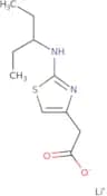 2-{2-[(pentan-3-yl)amino]-1,3-thiazol-4-yl}acetate lithium
