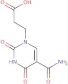 3-(5-Carbamoyl-2,4-dioxo-1,2,3,4-tetrahydropyrimidin-1-yl)propanoic acid