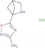 1-(3-Methyl-1,2,4-oxadiazol-5-yl)-2-azabicyclo[2.1.1]hexane hydrochloride